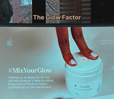 vitalite the glow factor hidratante como se usa sale el producto envase precio donde se compra celeste cid drunk elephant