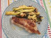 Bastones picantes calabacín piñones ENTRADA