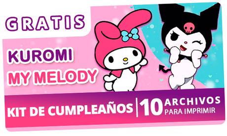 KIT de cumpleaños de CINNAMOROLL para imprimir GRATIS. Incluye invitaciones editables!! KIT de cumpleaños de CINNAMOROLL para imprimir GRATIS. Incluye invitaciones editables!!