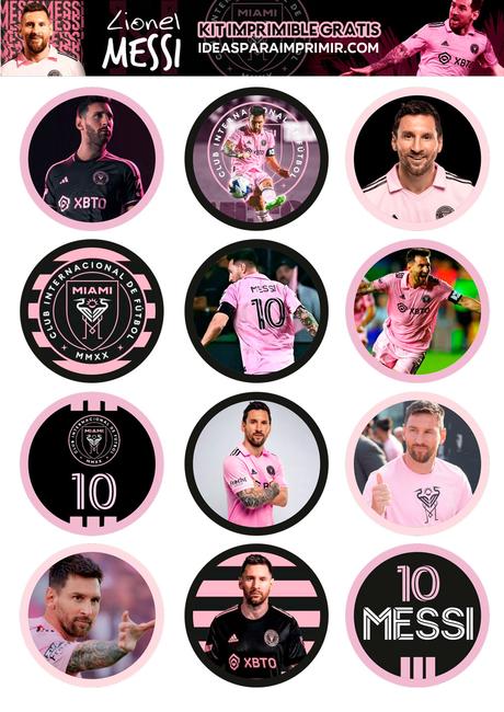 KIT de cumpleaños de MESSI INTER MIAMI para imprimir GRATIS. Incluye invitaciones editables!! KIT de cumpleaños de MESSI INTER MIAMI para imprimir GRATIS. Incluye invitaciones editables!!