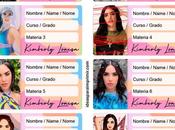 [+10] Etiquetas escolares KIMBERLY LOAIZA GRATIS para editar imprimir!