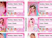 [+10] Etiquetas escolares PASTELITOS GRATIS para editar imprimir!