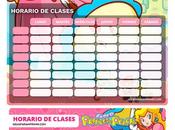 Â¡GRATIS! Horarios Clases PRINCESA PEACH para imprimir