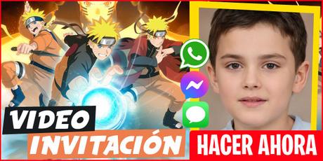 KIT de cumpleaÃ±os de NARUTO imprimible GRATIS. Incluye 15 invitaciones editables!!