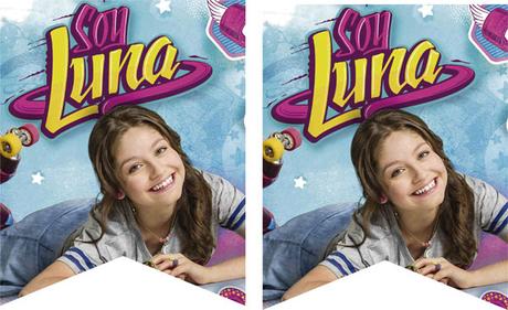 Soy Luna | Banderines de Soy Luna para imprimir Soy Luna | Banderines de Soy Luna para imprimir