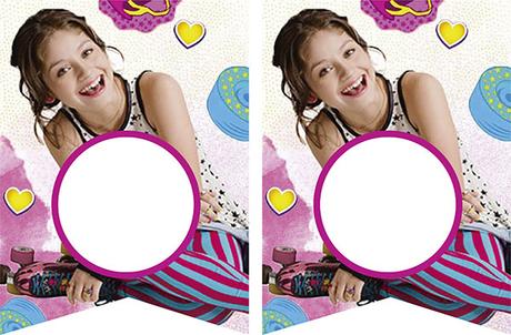 Soy Luna | Banderines de Soy Luna para personalizar con la frase que te guste