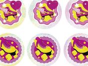 Luna Toppers imprimibles gratis, excelente calidad para imprimir Tanda