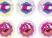 Toppers Luna imprimibles gratis, excelente calidad para imprimir Tanda