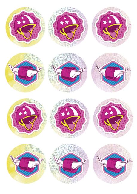 Toppers de Soy Luna imprimibles gratis, excelente calidad para imprimir - Tanda 3