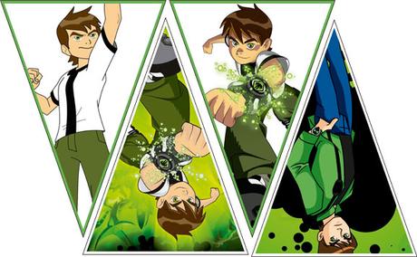 Banderines de Ben 10