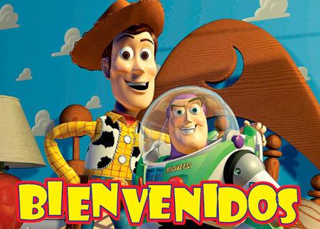 Toy Story | Cartel de bienvenida para imprimir gratis