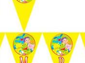 Sapo Pepe Banderines para imprimir gratis