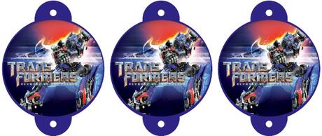 Transformers - PersonalizÃ¡ los sorbetes de los chicos