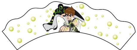 Ben 10 | Wrappers para Cupcakes para imprimir