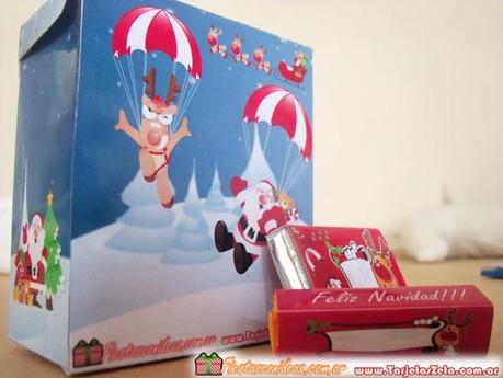 Cajita de navidad para regalar Cajita de navidad para regalar