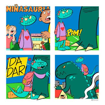 Esperando al Papasaurio (Niñasauria)