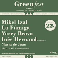 Green Fest en Jardines de Vivieros el 3 de noviembre del 2024 Green Fest en Jardines de Vivieros el 3 de noviembre del 2024