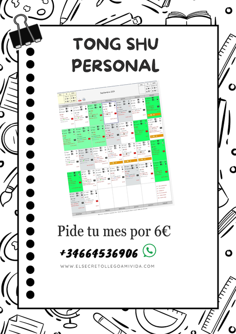 Tong Shu personal septiembre