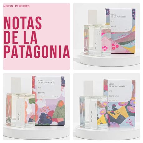 isadora notas de la patagonia argentina perfume cremas mist aceite facial scrub piel cuerpo