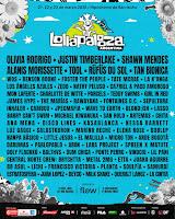 Cartel Lollapalooza Argentina 2024