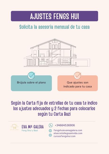 Asesoría mensual Feng Shui 🉐