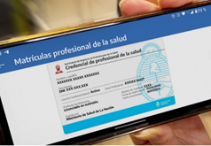 Las matrículas de los profesionales de la salud serán digitales