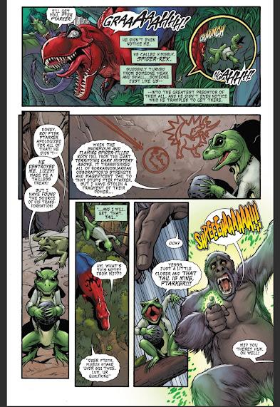 Superhéroes y dinosaurios (XXXVII): No hay dos sin T. rex