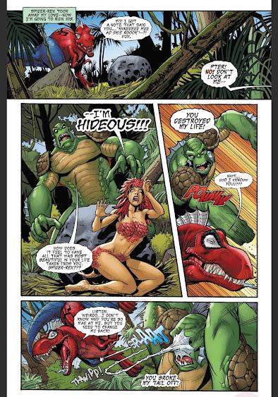 Superhéroes y dinosaurios (XXXVII): No hay dos sin T. rex