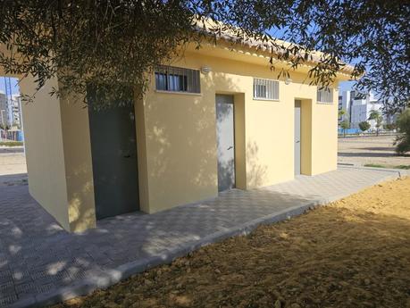 Finalizada la obra de los baños del parque forestal del Hipódromo