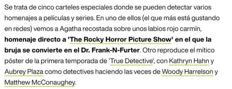 Películas de disney para ver en familia 2024: Agatha, ¿quién si no?' publica nuevos pósters Películas de disney para ver en familia 2024: Agatha, ¿quién si no?' publica nuevos pósters