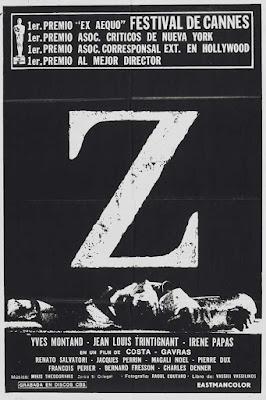 Sesión doble de cine político (1) :  Z (1969)