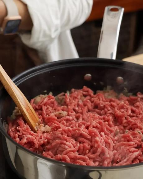 cocción carne picada en sartén