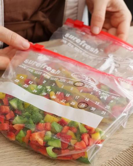 como congelar morrones