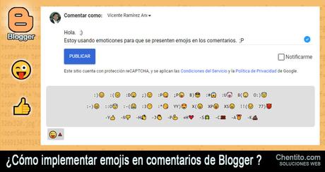Cómo implementar emojis en comentarios Blogger Cómo implementar emojis en los comentarios de Blogger.