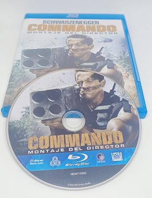 Commando Edición especial montaje del director Bluray