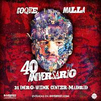 Concierto de Coque Malla en el WiZink Center por su 40 aniversario