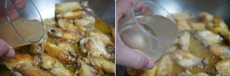 Alitas de pollo al ajillo con patatas Alitas de pollo al ajillo con patatas