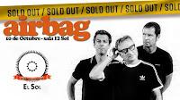 Concierto de Airbag en Sala el Sol