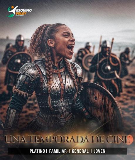 “Abónate a una temporada de cine”,lema de la campaña de abonados del CAV Esquimo “Abónate a una temporada de cine”,lema de la campaña de abonados del CAV Esquimo