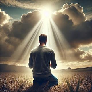 Cuando el alma se arrodilla, el cielo se abre y la luz de Dios ilumina el corazón.