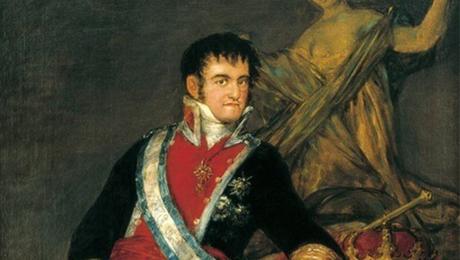 Retrato de Fernando VII, el Goya que descansa en Santander