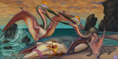 Unas cuantas ilustraciones pterosaurianas... (II)