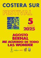 Cartel Costera Sur Festival 2025