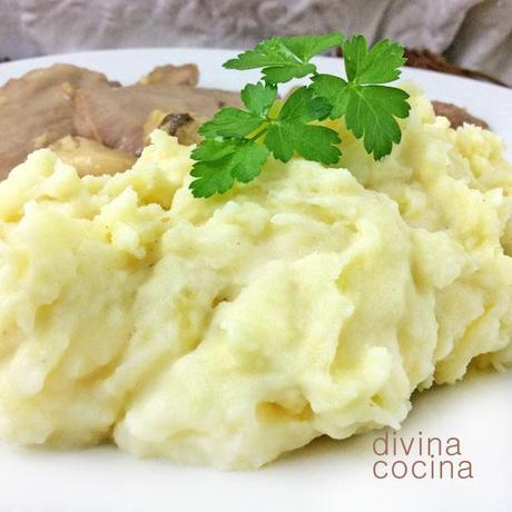 Pur� de patatas en microondas