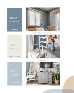 Habitación de huéspedes Color Azul