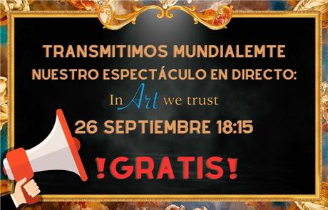 Dónde puedo ver la última función de “in art we Trust” gratis ?