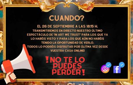 Dónde puedo ver la última función de “in art we Trust” gratis ? Dónde puedo ver la última función de “in art we Trust” gratis ?