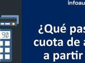 ¿Qué pasar cuota autónomos partir enero 2025?