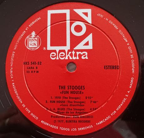 The Stooges -Fun house Lp 1977 (1970)