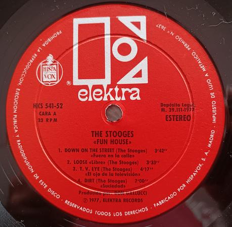 The Stooges -Fun house Lp 1977 (1970)